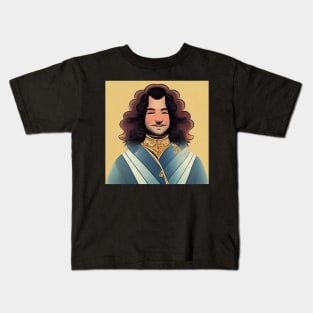 King Louis XIV | Comics style Kids T-Shirt